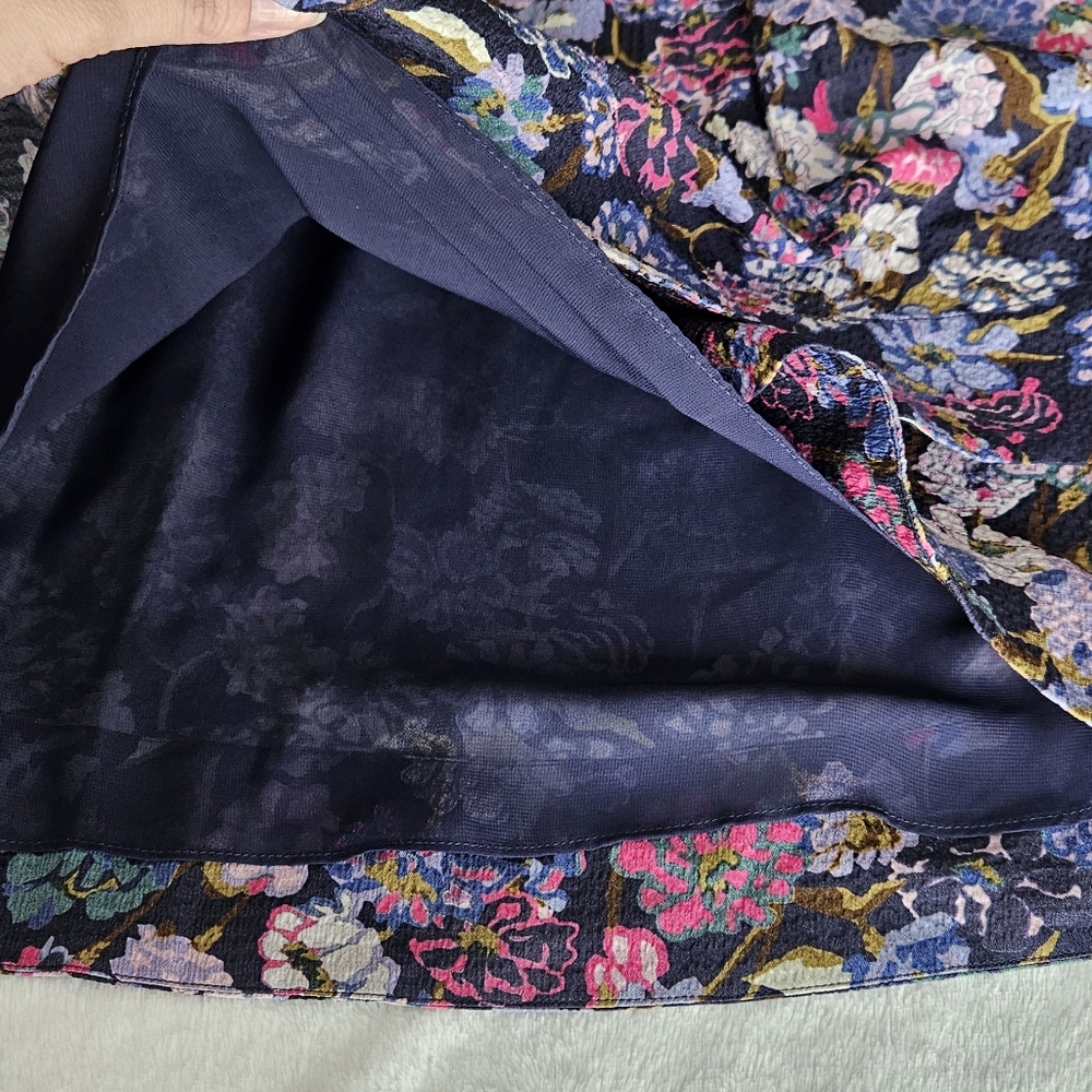 Tanya Taylor Nat Silk Floral Mini Dress - Picture 7 of 9